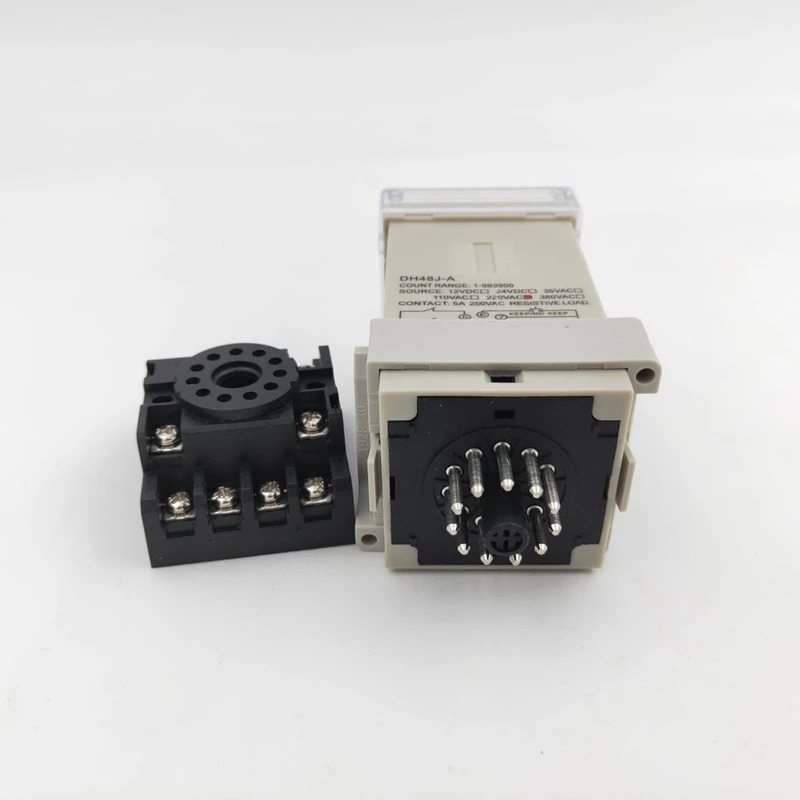 DH48J 11 A 11PIN цифровой счетчик реле времени дисплей AC/DC 50/60 Гц подсчет|counter relay|digital counter