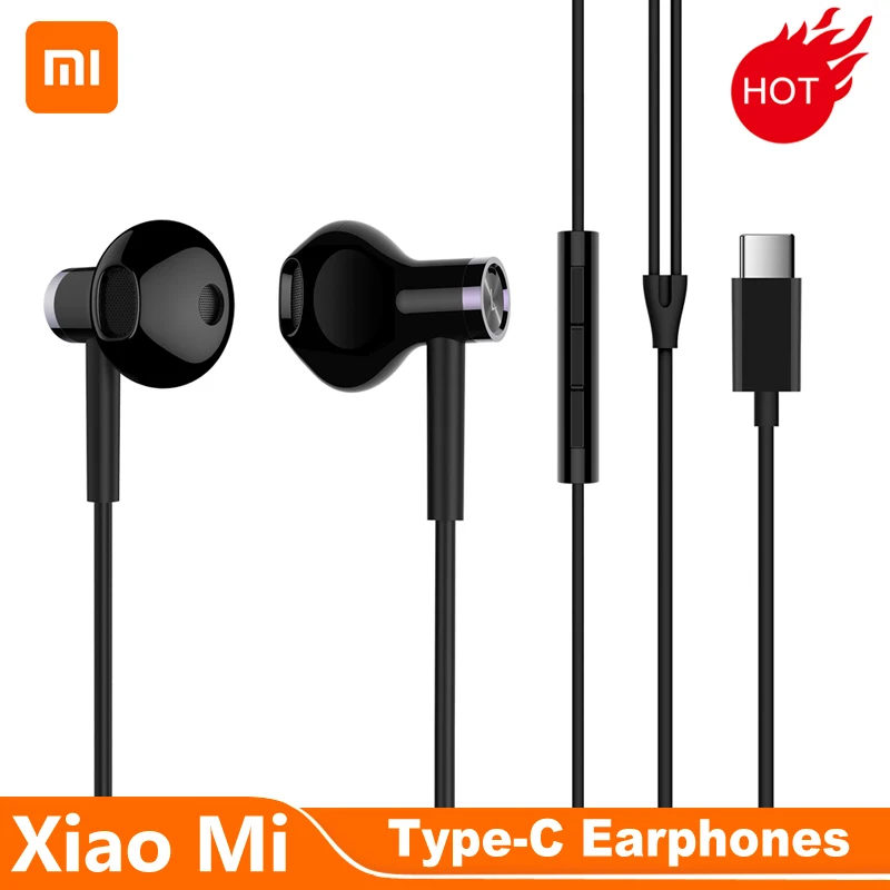 Xiaomi Piston 3 наушники USB Type C Mi Fresh Edition гарнитура с микрофоном для 6/8 Huawei