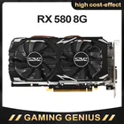 Игровая видеокарта SZMZ с поддержкой майнинга, графические карты RX 580 8 Гб 256Bit 2048SP GDDR5 для AMD Radeon RX 580 серии с PCIE 16X 3,0
