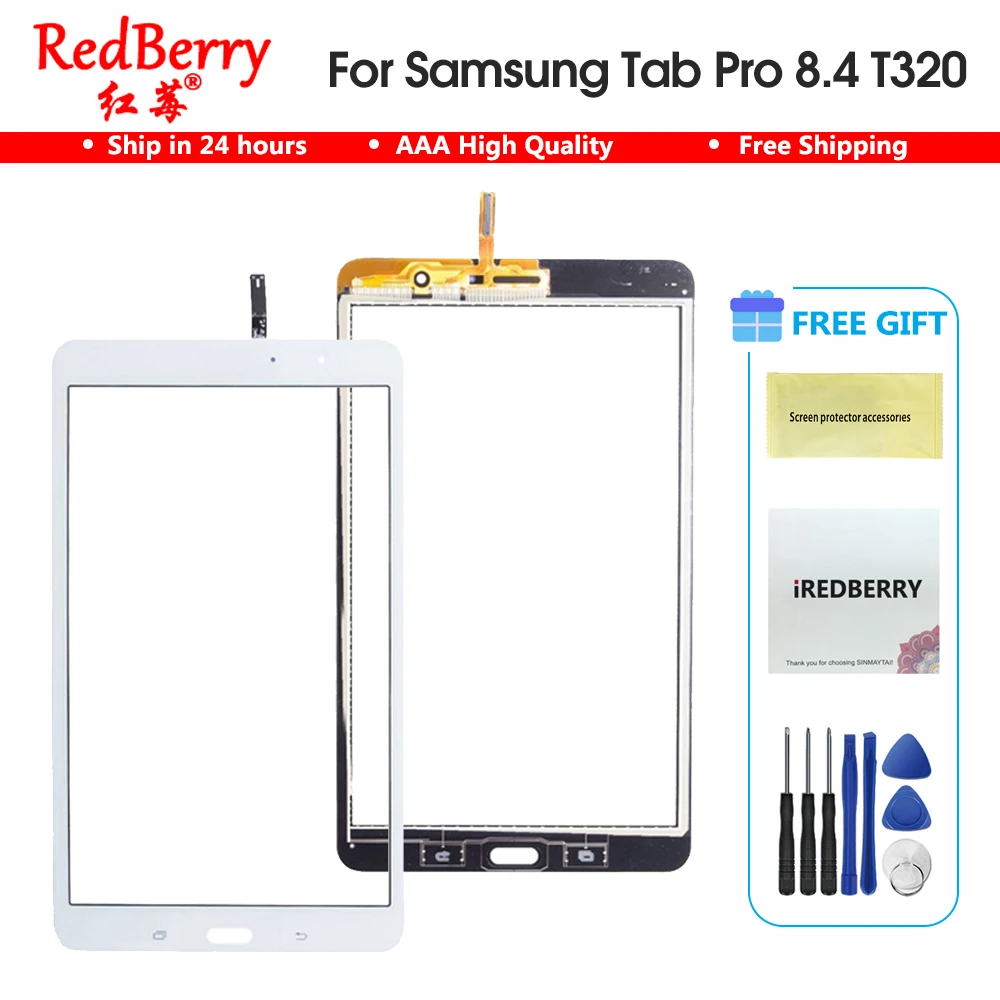 Новый 8 4 inchTouch экран дигитайзер для Samsung Galaxy Tab Pro T320 T321 T325 фронтальная стеклянная