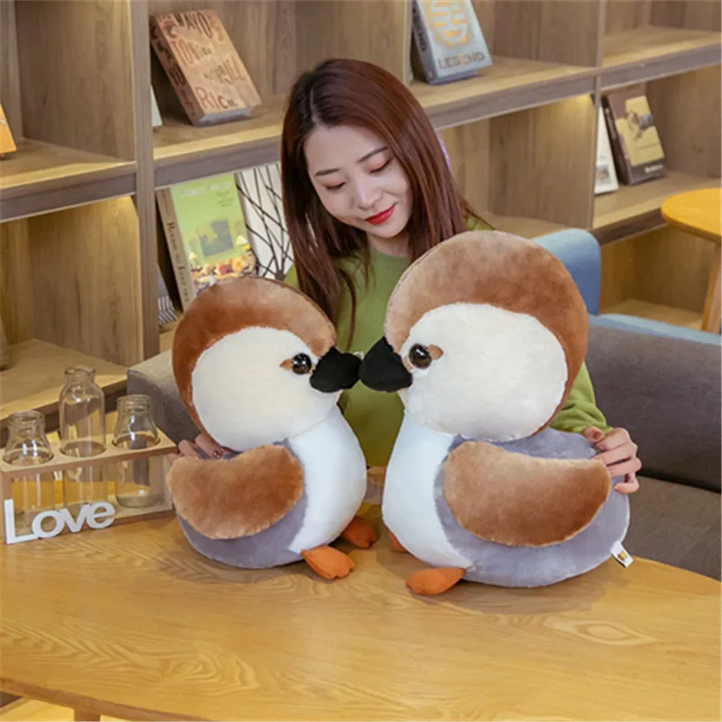 

35/45cm Ugly Cute Plush Toy Duck PP Cotton Stuffed Animal Juguetes de peluche Baby Pillow Cute Home Decoration
