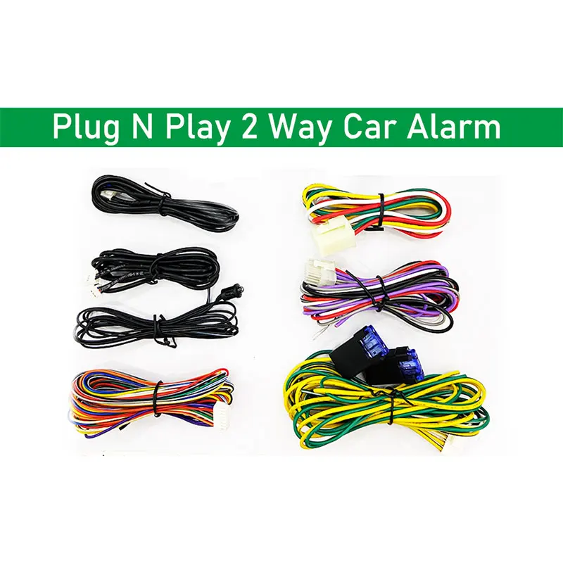 

Two way car alarm One kilometer remote start central locking module keychain for alarm Automatic Trunk Opening PKE keyless entry