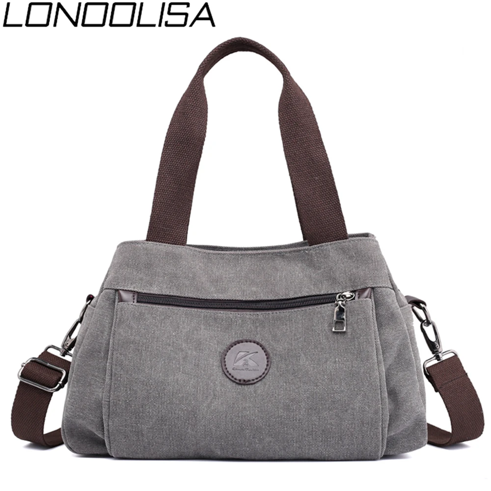 Новая высококачественная холщовая женская сумка тоут простая большая