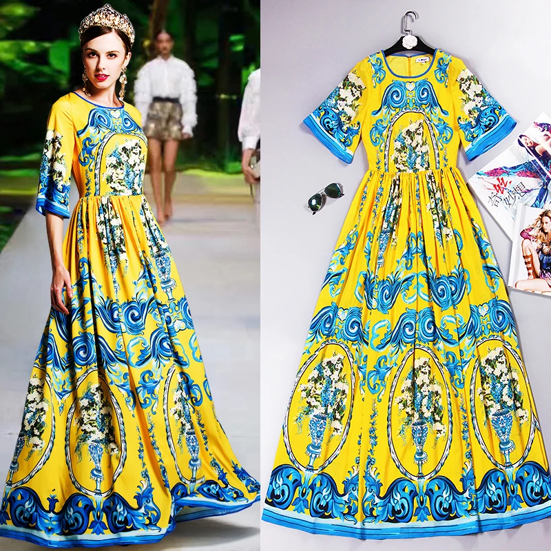 Качество 2020 весна лето Роскошный Европейский дизайн подиумный женский имперский