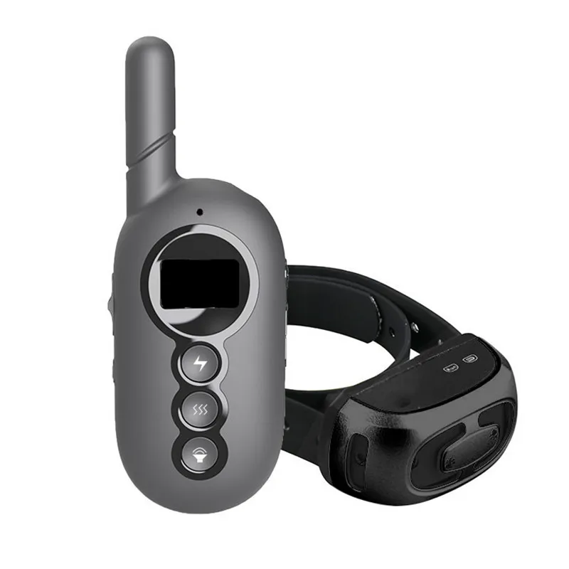

Training collar with remote control dog barking collar anti-barking shockproof collar LED rechargeable waterproof