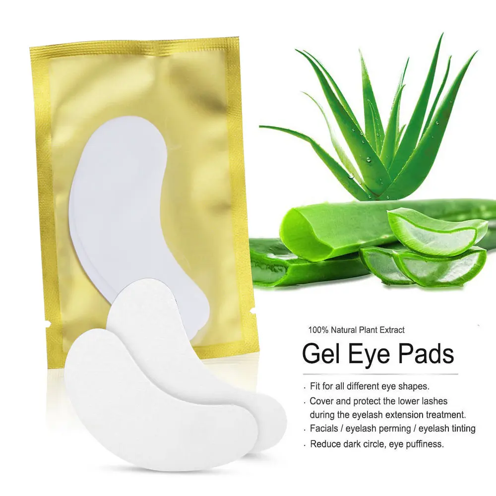 50/100 пар/упак. накладки для наращивания ресниц подушечки век одноразовые