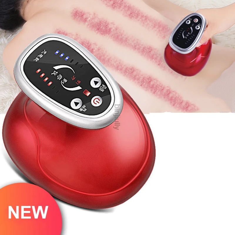 

Scraper Household Electric Negative Pressure Massage Meridian Health Care Cupping and Suction Instrument
