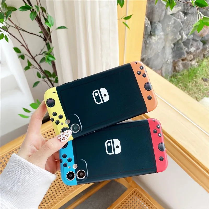 

Game console soft Case For iPhone 11 12 Pro Max mini 7 8 6 6S Plus XR X XS MAX se luxury silicone phone Cover Matte fundas capa