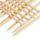 Толкатель кутикулы для дизайна ногтей 10 шт.партия, палочки из апельсинового дерева, толкатель кутикулы средство для снятия маникюра, педикюра, уход