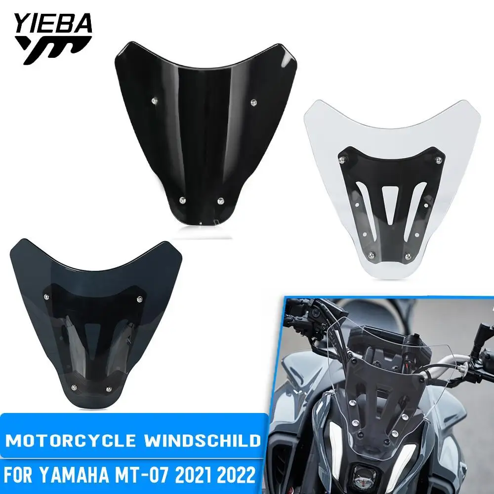 

Аксессуары для мотоциклов, кронштейн на лобовое стекло переднего стекла для Yamaha MT07 MT-07 MT 07 FZ07 FZ 07 2021 2022