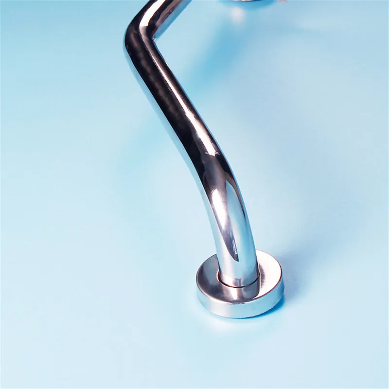 

201/304 Stainless Steel Bathtub Arm Safety Handle Bath Shower Grab Bars Bathroom Wall Mount Handle Grip Toilet Handrail Armrest