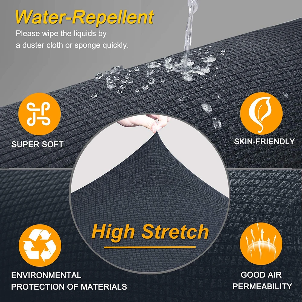 Флисовый чехол для дивана Универсальный водонепроницаемый однотонный