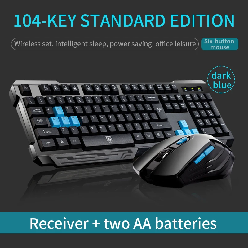 Игровые брелки для ПК teclado mikey mouses беспроводная клавиатура и мышь gamings Настройка