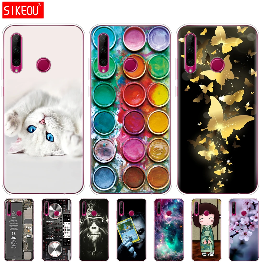 Honor 10i чехол Honor 10i HRY-LX1T чехол Силиконовый ТПУ задняя крышка чехол для телефона для huawei Honor 10i Honor10i 10 i 6,21 дюймов