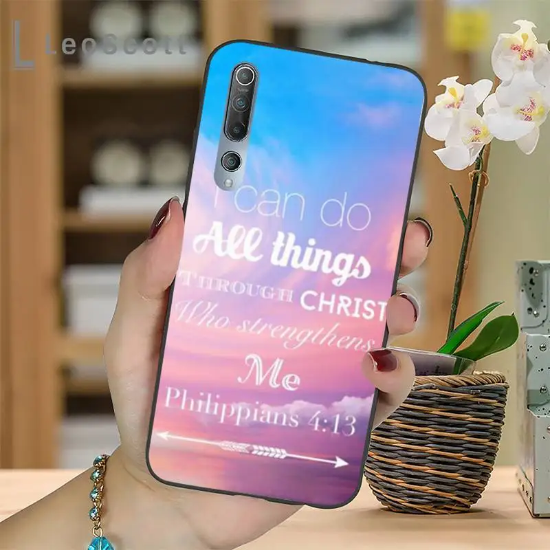 

Bible Phone Case For Xiaomi mi Redmi note 7 8t 9 9t 9s 8 10 10t 11 pro lite K20 max 3
