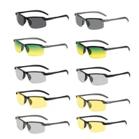 super light smart polarized sunglasses mens aluminum magnesium square sunglasses