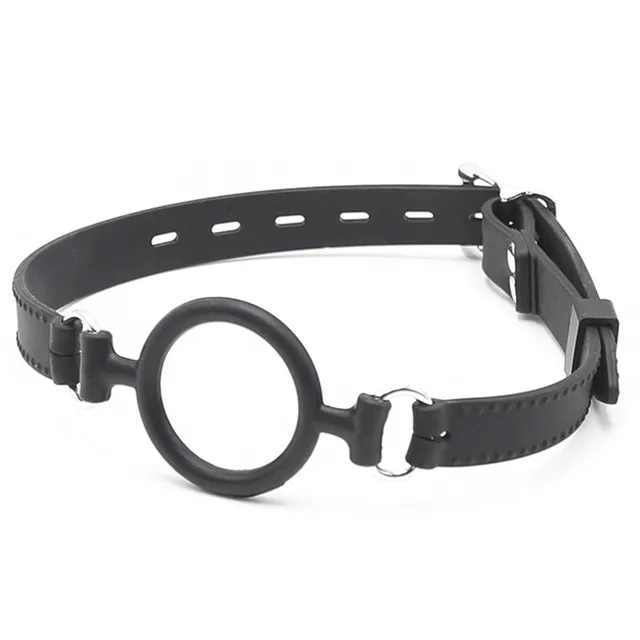 "Silicone Sweetheart" Open Mouth Ring Gag 3