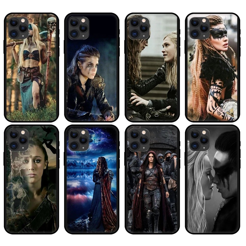 Черный чехол из ТПУ для iphone 5 5s se 2020 6 6s 7 8 plus x 10 XR XS 11 12 mini pro MAX, задняя крышка Heda Lexa The 100 TV