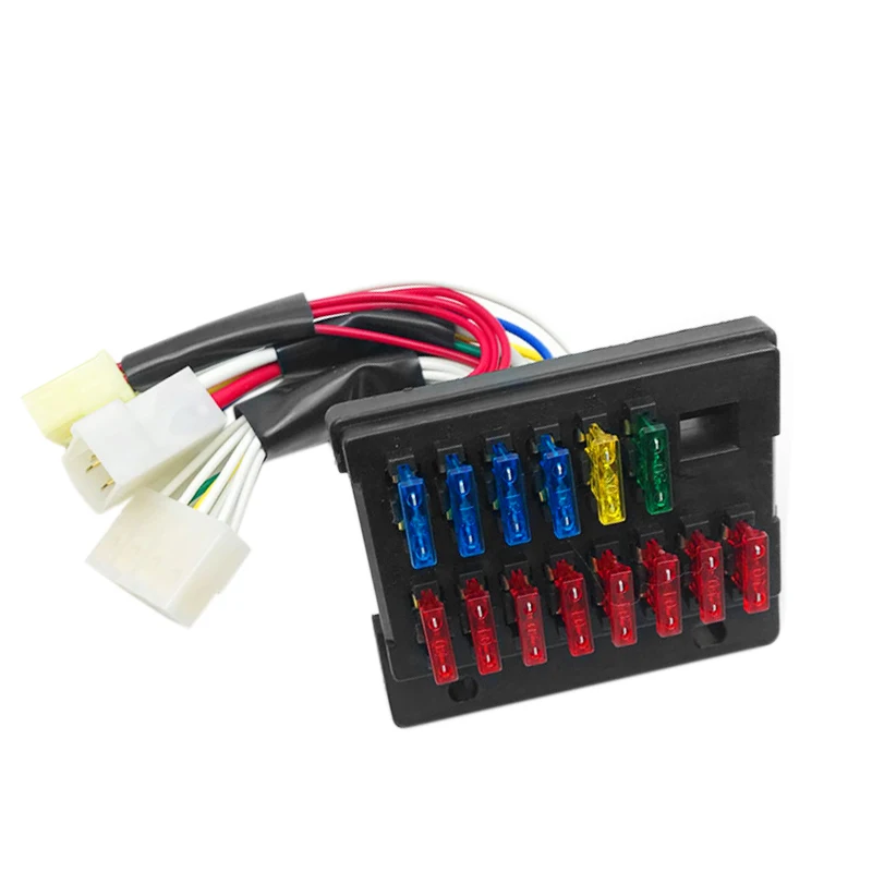 

excavator accessories For DAEWOO DOOSAN DH60-7/225-7 Fuse box Four plugs