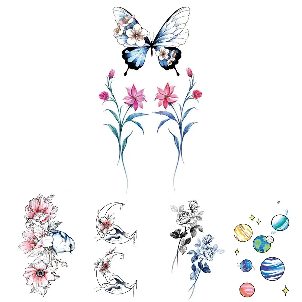 

1 pc Alternative Art Pattern Temporary Effect Waterproof Body Sticker Tattoo Stickers Body Art Fake Tattoos