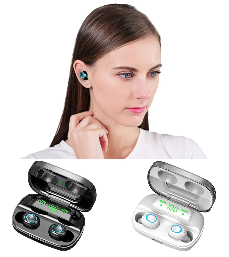 Bluetooth наушники для samsung Galaxy S10 5G S10e S9 плюс S8 S7 S6 край S5 S4 S3 Mini Note 9 8 5 4 3 2 Беспроводной наушники-капельки