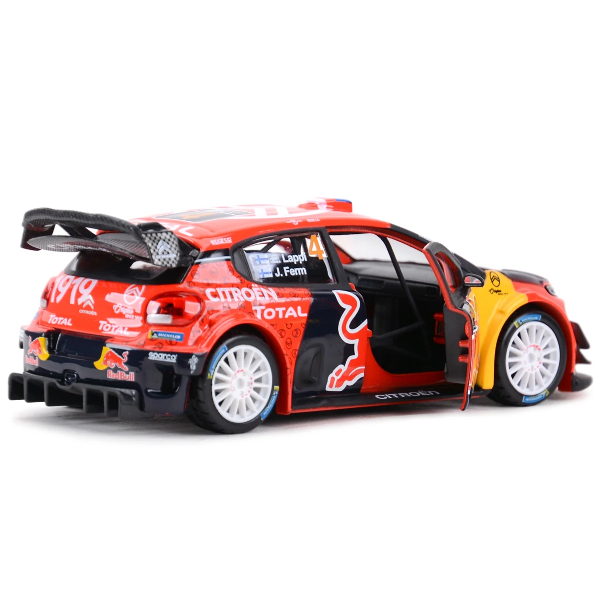 Bburago 1:32 Citroen C3 WRC 2019 Монте Карло статического Литой Транспортных средств