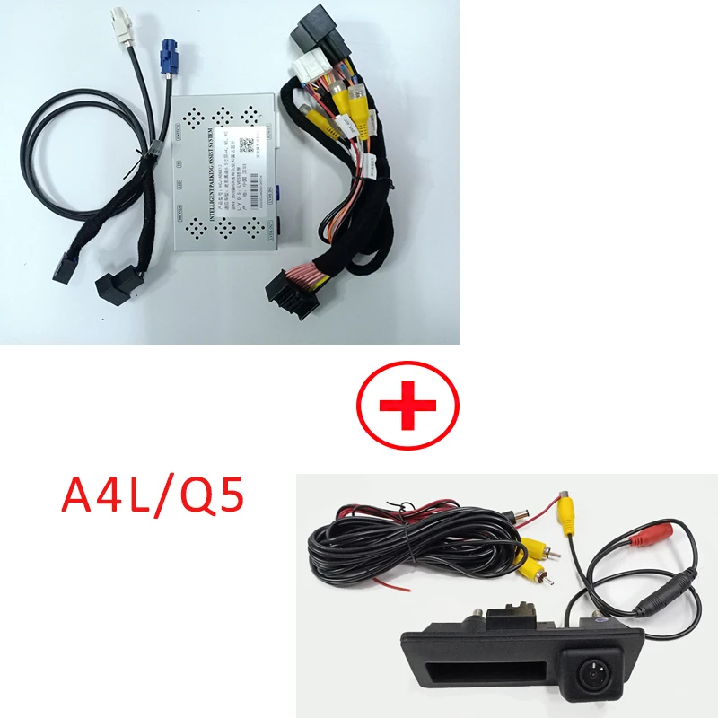 

Камера заднего вида для Audi A4/A5/Q5 B8 2009 ~ 2018 оригинальное обновление экрана, резервная камера, модуль заднего вида, HD-камера Plug and Play