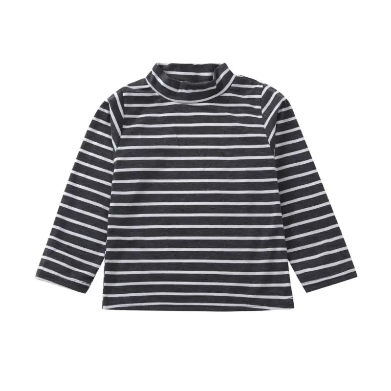 Новое поступление весенне осенний Повседневный модный топ в полоску с длинными