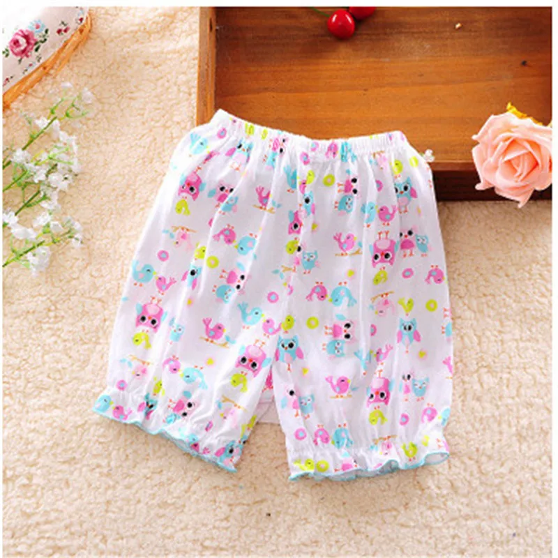 Детские летние шорты хлопковое нижнее белье для новорожденных детей от 0 до 24
