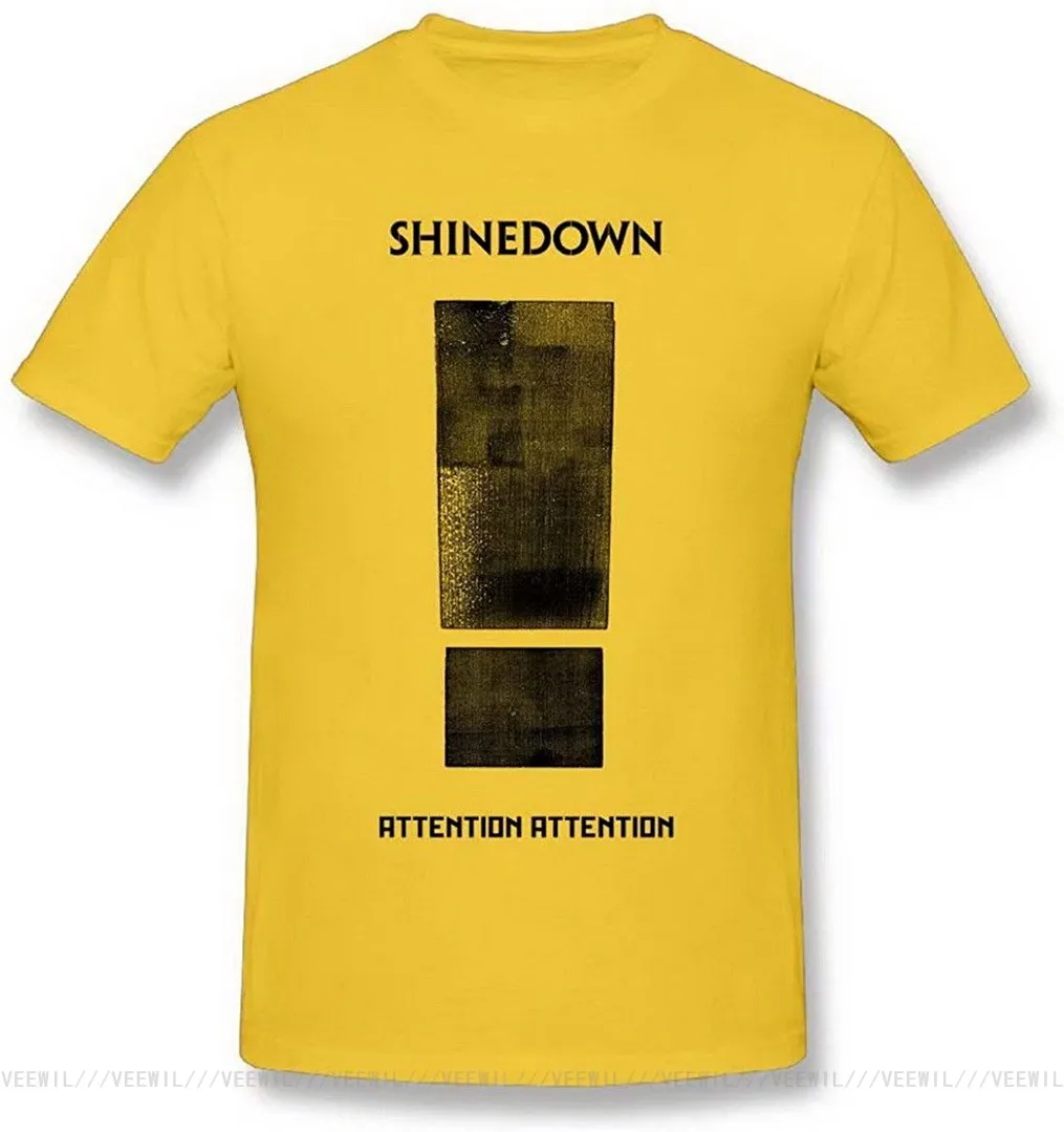 

Мужская и женская модная футболка Shinedown, 11 цветов, 8 размеров