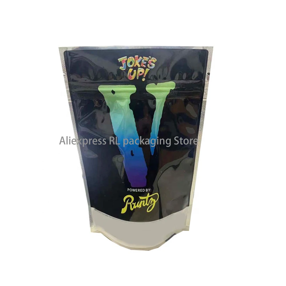 

Jokes up Runtz V 3.5g runtz mylar bag stand up pouch with zipper