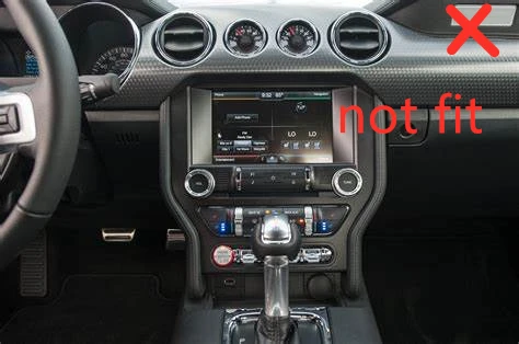 for Ford Mustang 2015 2016 2017 2018 2019 Car Dashboard Console Air Vent Mount Cradle Mobile Phone Holder Smartphone Bracket | Автомобили
