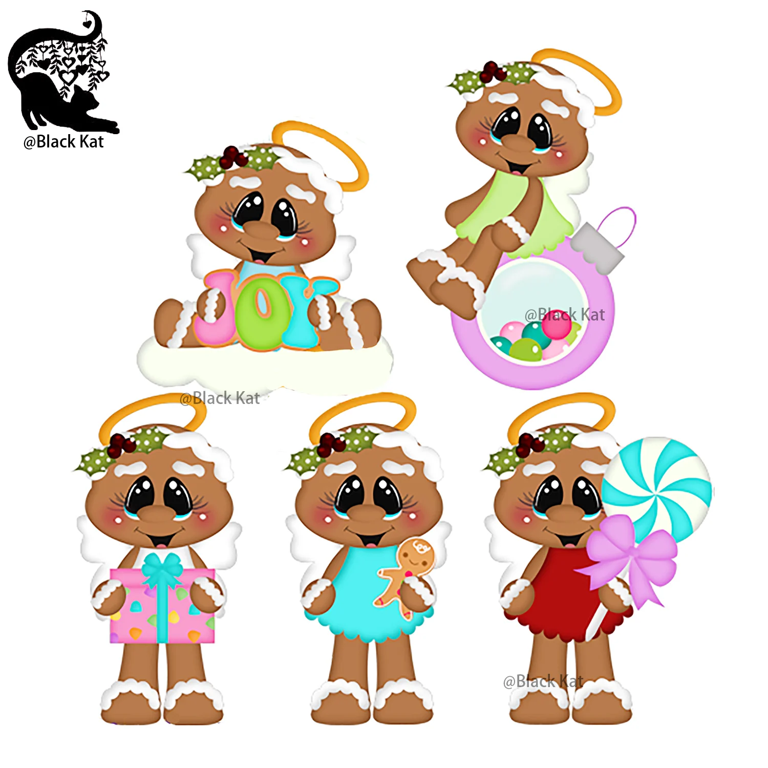 3 шт. металлический трафарет для украшения рождественских подарков | Дом и сад