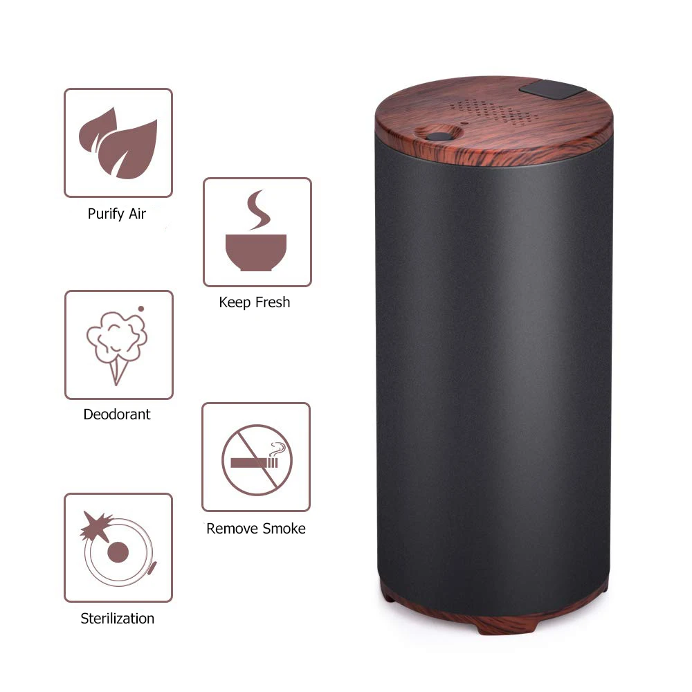 

GX·Diffuser Портативный генератор озона мини O3 Воздухоочистители нейтрализатор запахов Батарея беспроводные воздуха озонатор, озоновый стерил...