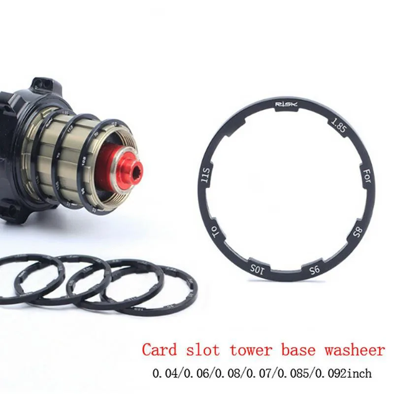 

1/1.5/2/1.85mm 10S 11S Aluminium Alloy Bicycle Hub Spacers MTB Bottom Bracket Washer Cassette Flywheel Gasket Road Bike Washer