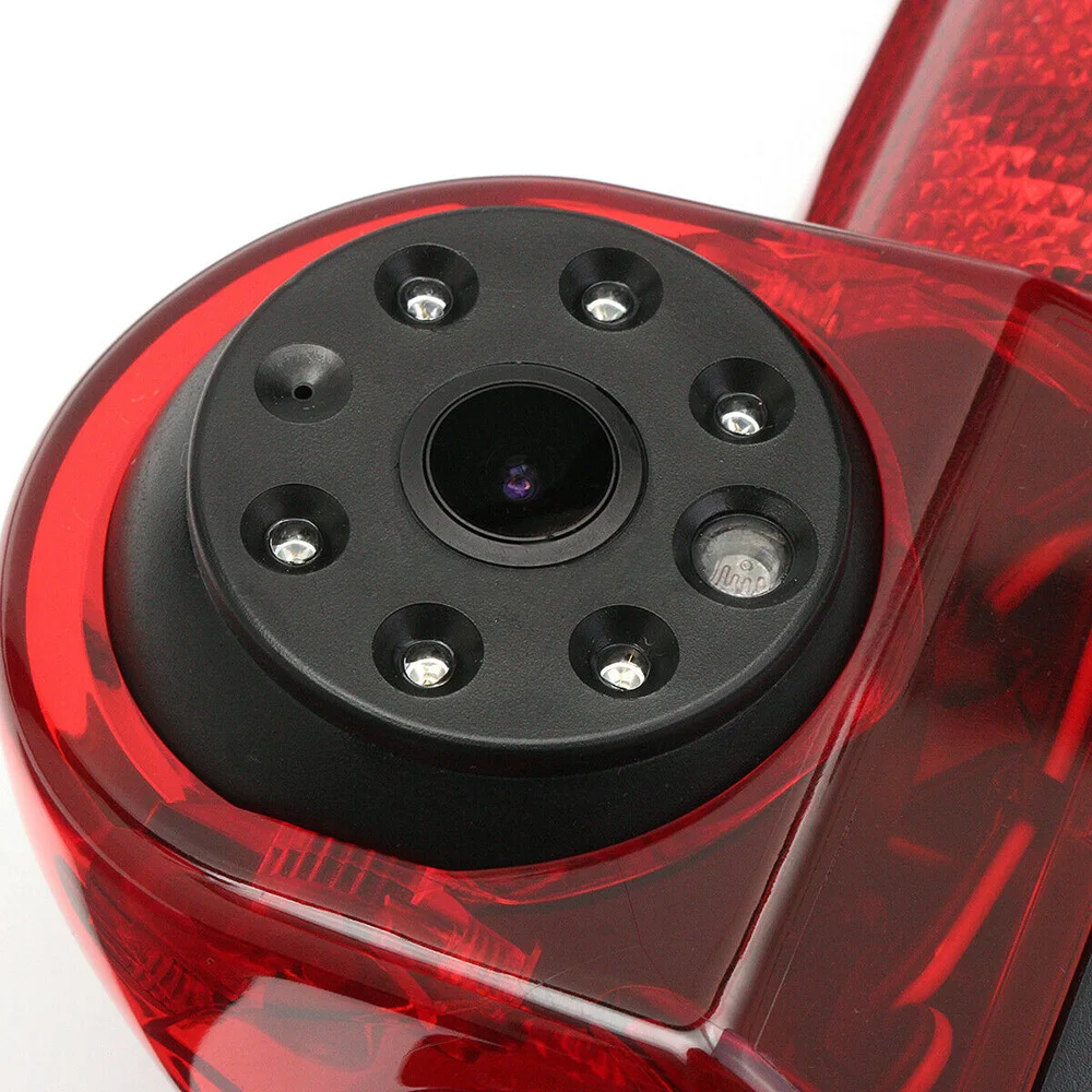 

1 Set Rear View Camera For Fiat Ducato 7\\\" Backup Brake Light Color TFT
