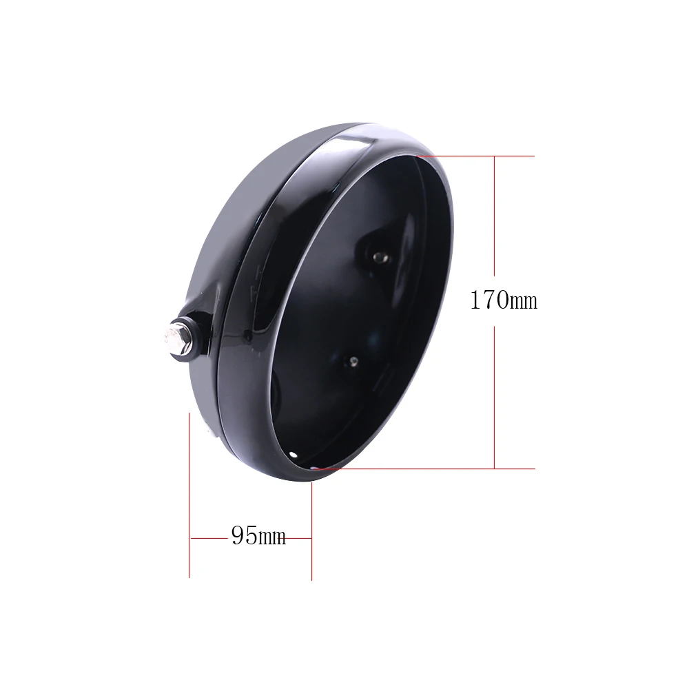 7 &quotмотоциклетные светодиодные фары ракушки лампа дюймов Led свет корпус ведро