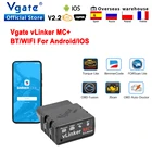 Автомобильный диагностический сканер Vgate vLinker MC + ELM327 V2.2, Bluetooth, 4,0, Wi-Fi, OBD2, PK ELM 327 в 1 5