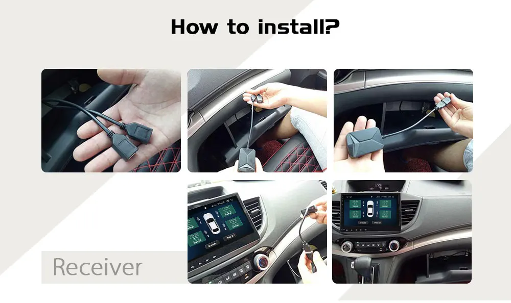 Zeepin TPMS Android USB автомобильная система контроля давления в шинах с 4 внутренними датчиками для Android навигации
