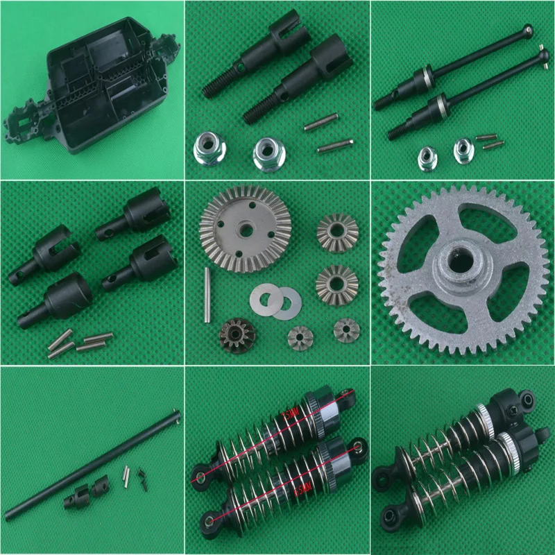 HBX SG1601 SG1602 16889A 16889 аксессуары для обновления автомобиля на радиоуправлении