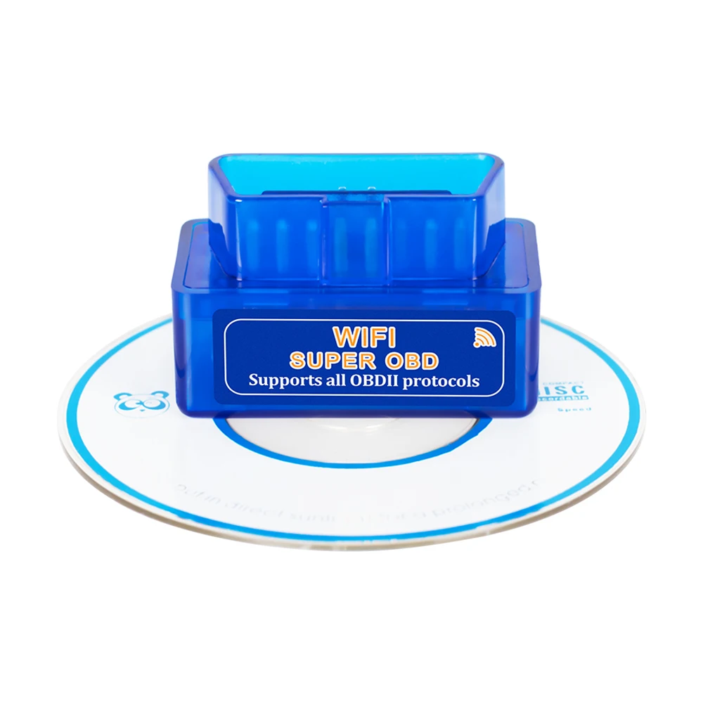 Super OBD2 II ELM327 WIFI V1.5 With Pic18F25K80 Car Diagnostic Scanner Tool Engine Check Code Reader For Android iOS Windows|elm 327 wi-fi v1.5|elm