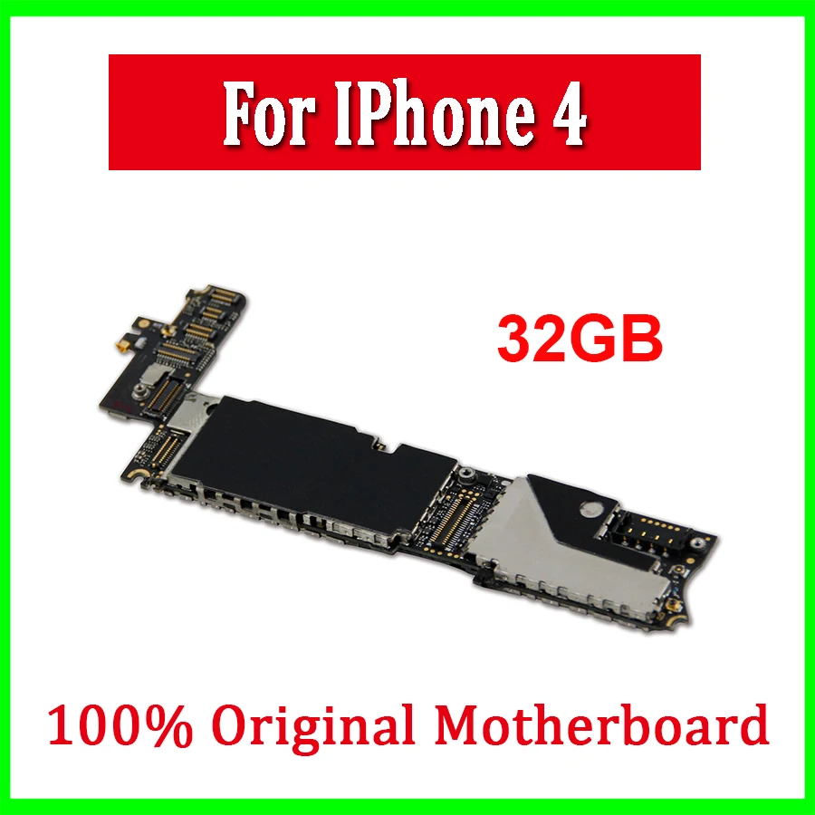 8 ГБ/16 ГБ/32 ГБ для iPhone 4 материнская плата iPHone с IOS полным чипом|Антенны мобильных