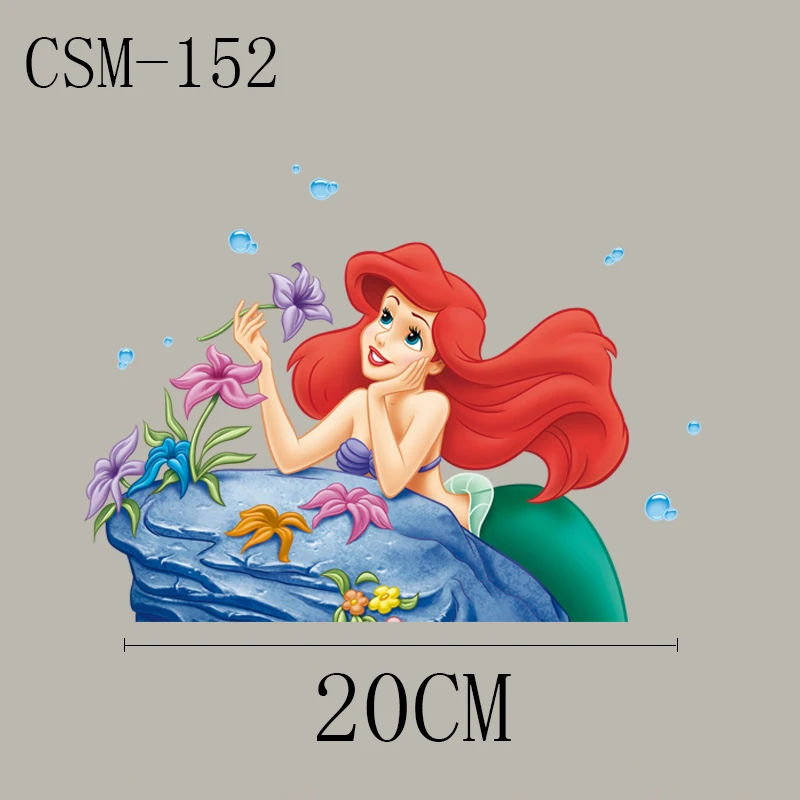 Мультфильмы серия Диснея принцессы глажка нашивка теплопередача Тепловая паста