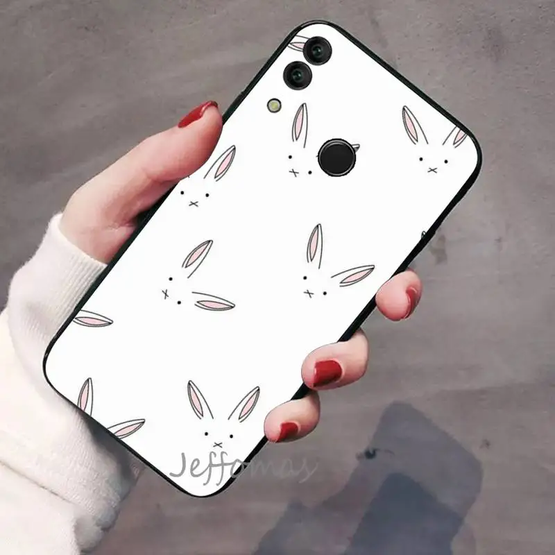 

Cute Dinosaur Bunny Carrot Stars cartoon Phone Case For huawei honor 10i 10 lite 8x 9x 20 30 v30 pro mate 20 30 40 lite pro