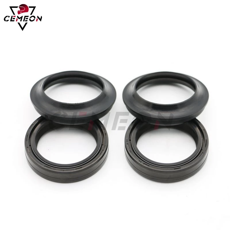 

Motorcycle Front Fork Shock Absorber Oil Seal And Dust Cover For SUZUKI RM85 XN85 Turbo GZ250 Marauder TU250 GS500 GS550L/D/F