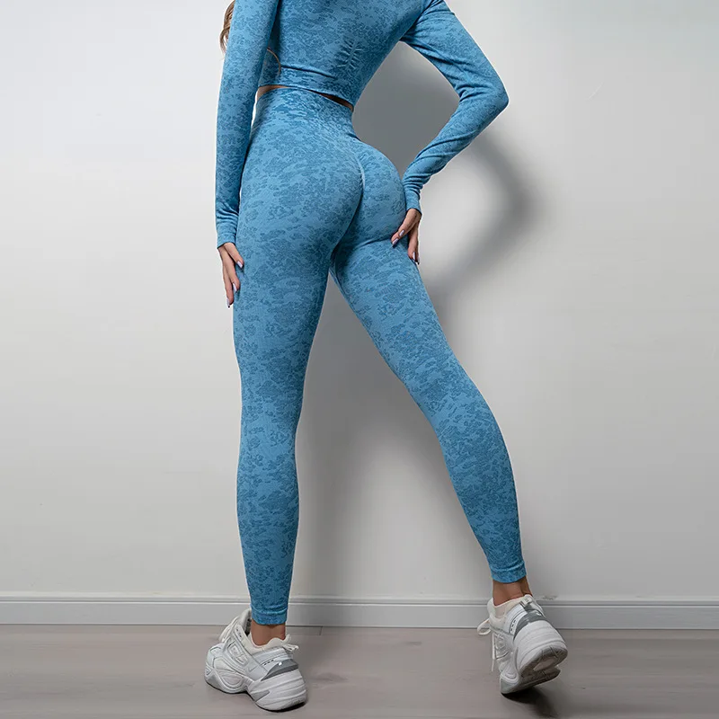 

New Workout Yoga Leggings Women Yoga Pants Push Up High Waist Seamless Fitness Running Sport Jogging Sports Pants Girls Leggins