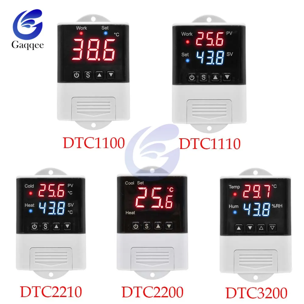 Фоторегулятор температуры и влажности DTC3200 DTC2200 DTC2210 DTC1110 цифровой светодиодный