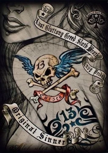 

Hello!Welcome to our shop! Original Sinner Ul13 Alchemy Gothic Retro Tin Sign Metal Sign Metal Poster Metal Decor Wa