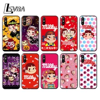 candy for milky cute for xiaomi redmi 10x pro 5g 9a 9i 9t 9 go k40 k30 k20 ultra 8 7 6 5 4x pro soft black phone case