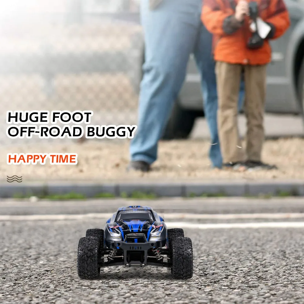 REMO HOBBY 1631 RC Car 35km/h High Speed 1/16 2.4 GHz 4WD RC Buggy Racing Big Foot Off Road Car RTR RC Toys Gifts